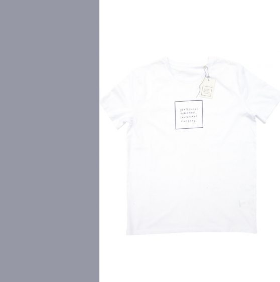 Bio t shirt Logo white Geen categorie Bio t shirt Logo white
