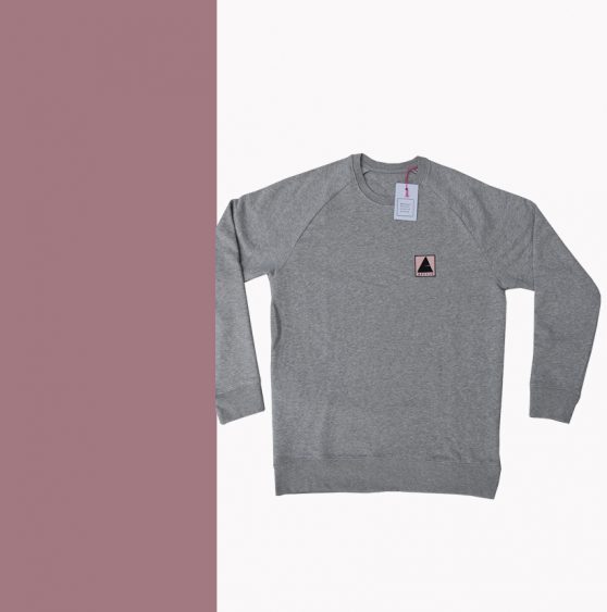 light heather sweater