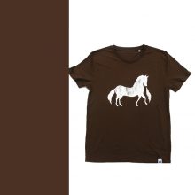 Biologisch t-shirt – Firehorse bruin Geen categorie Biologisch t-shirt.