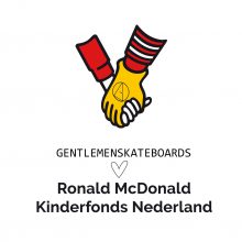 Ronald MCDonald skateboard deck – 8.375 8.375 logo