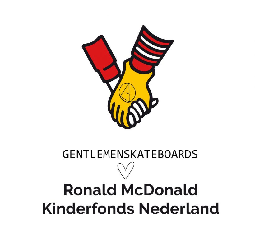 Ronald MCDonald skateboard deck – 8.375 8.375 logo