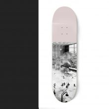 Pop skateboard flooding the pool